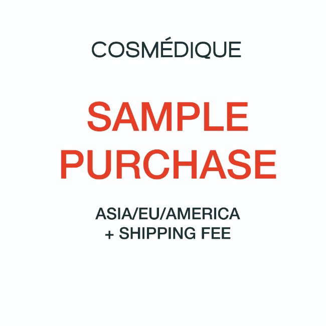[OVERSEAS}COSMEDIQUE SAMPLE PURCHASE